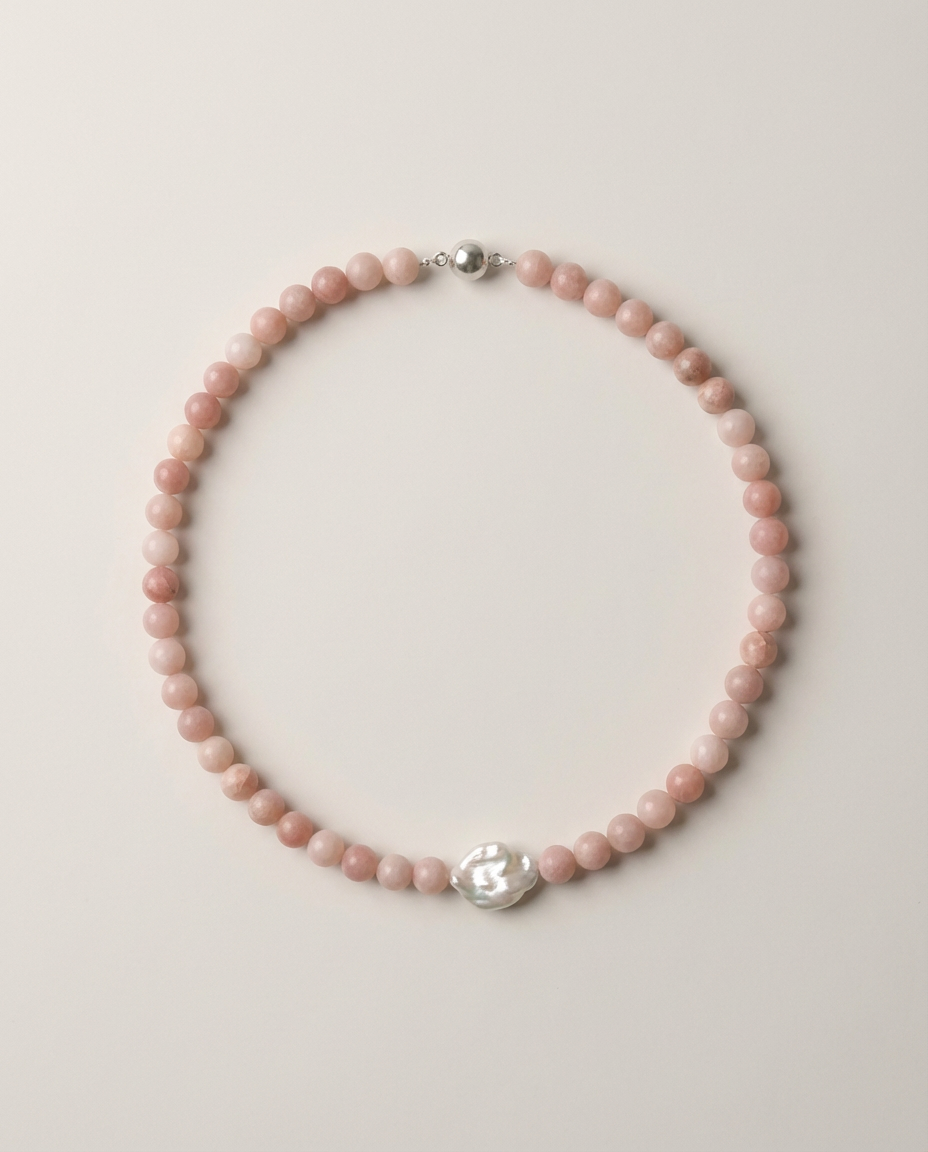 Pearlina — Pink chalcedony